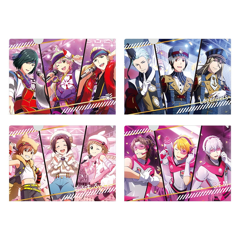 アイドルマスター SideM』A4クリアファイル16種セット【ローソン