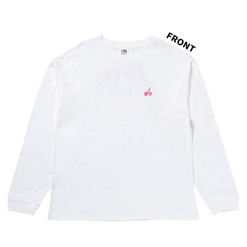 FAN FAN STEP ロングスリーブTシャツ/WHITE/M : FANTASTICS from EXILE