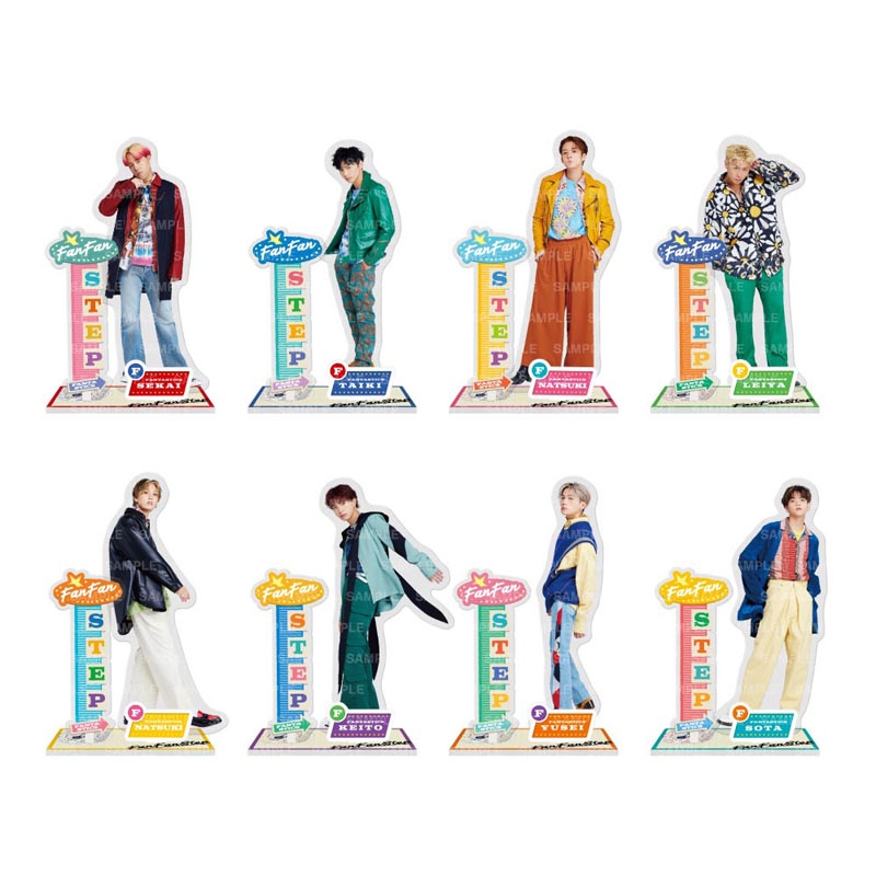 FANTASTICS アクスタ コンプリートセット FAN FAN STEP アクリル