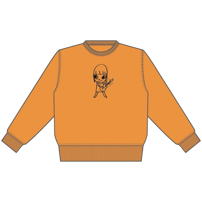 荒吐×奈良美智 スウェット＜セーフティオレンジ＞Lサイズ : ARABAKI