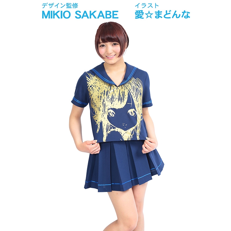 でんぱ組.inc セーラー衣装 紺x金 藤咲彩音モデル（青） : でんぱ組