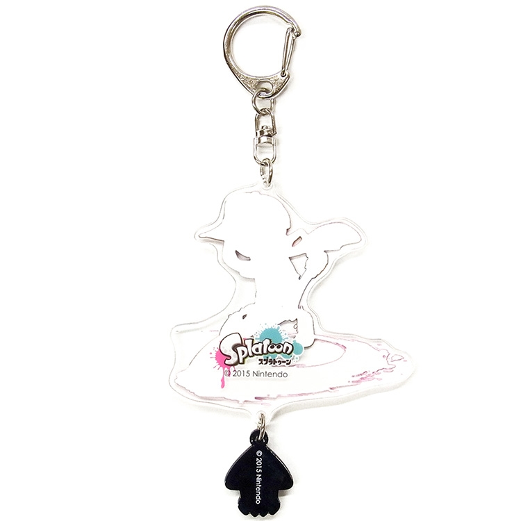 スプラトゥーン イカす ラバーつき アクリルキーホルダー 8種セット