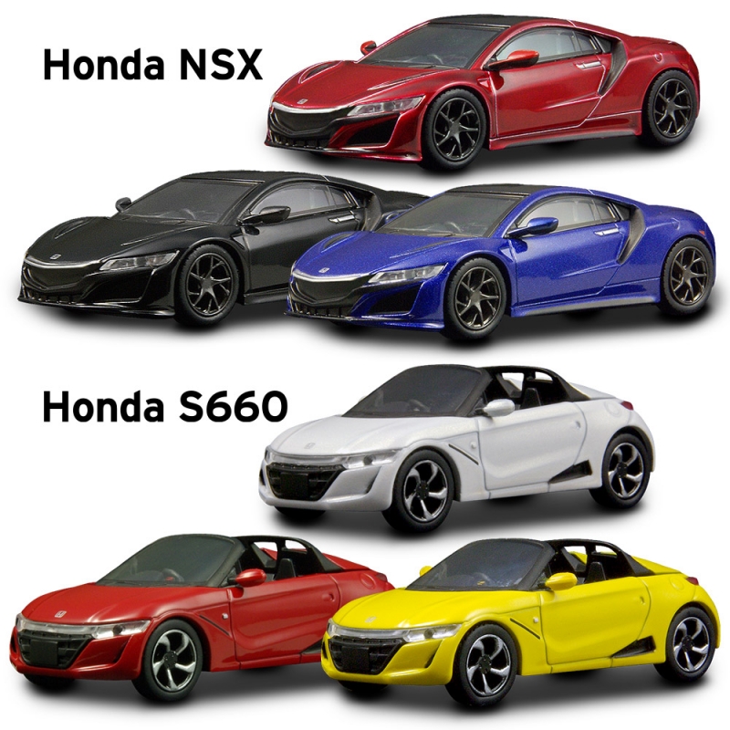 KYOSHO 1/64 ホンダNSX&S660ミニカーコレクション（6個入りBOX＋NSX