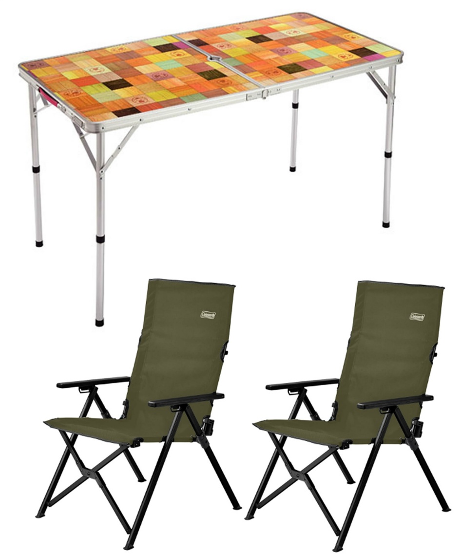 6082 コールマン テーブル ナチュラルモザイクリビングテーブル 140