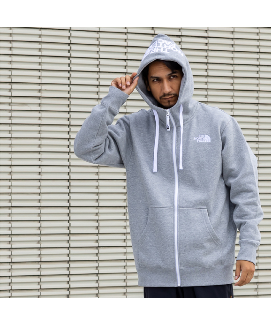 スウェットパーカー リアビューフルジップフーディ NT12442 Z 【国内