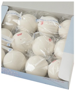 ソフトテニスボール アカエム試合球箱売り12球 (1ダース) M30000