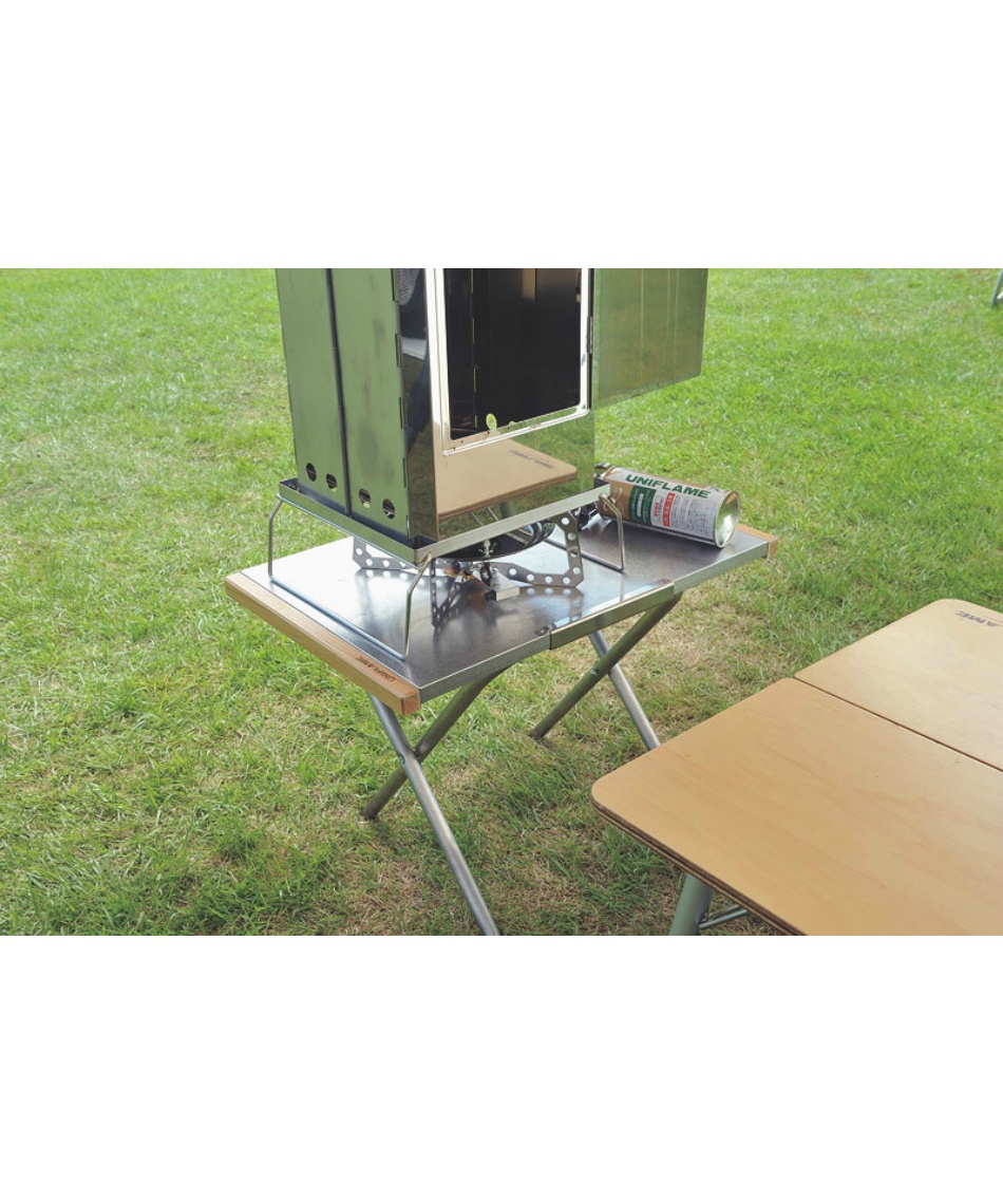 ユニフレーム 焚火テーブル棚付2卓&専用トート 楽天市場】【まとめ2台