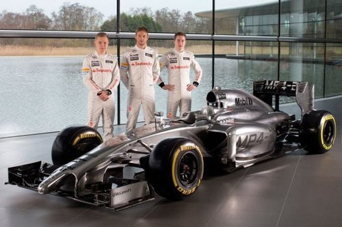 ノーズが特徴的！ マクラーレンが2014年用のF1マシン「MP4-29」を発表