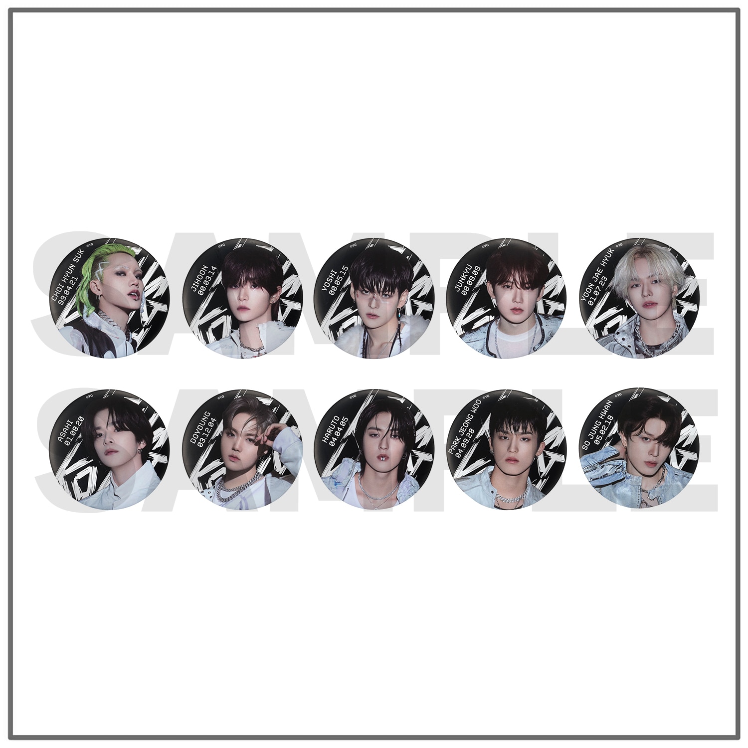 treasure kingkong ヨシ yoshi 缶バッジ KING KONG / REVERSE』GOODS