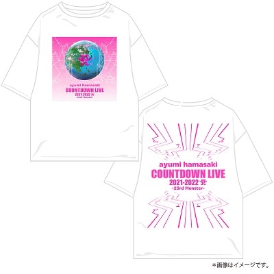ayumi hamasaki COUNTDOWN LIVE 2021-2022 A ～23rd Monster～」ロゴ