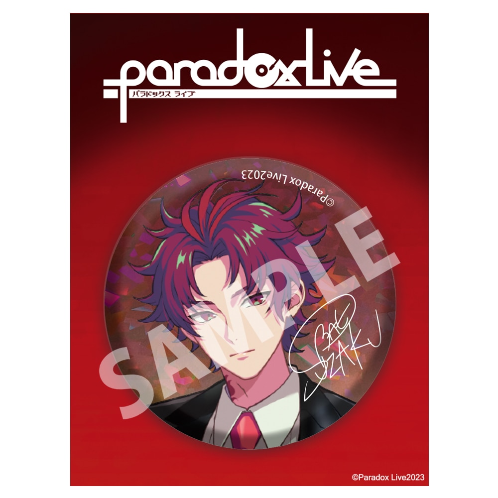 ParadoxLive BAE アンフォークナー 4周年缶バッジ Paradox Live