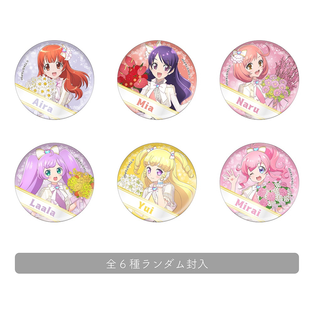 プリパラ らぁら 缶バッジ 24個セット プリパラ らぁら 缶バッチ