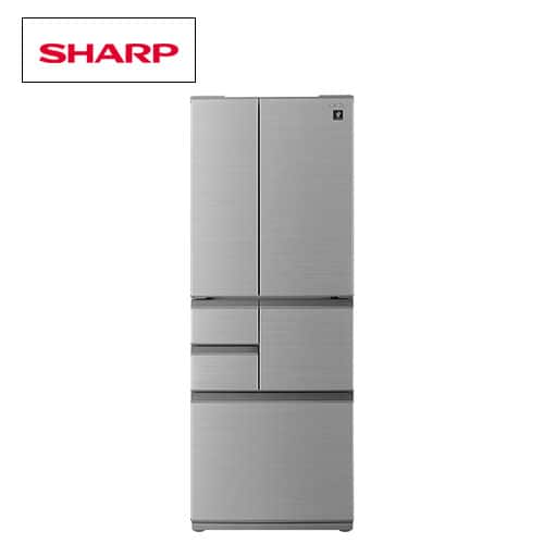シャープ 冷蔵庫 【良品】プラズマクラスター冷蔵庫 502L アッシュ