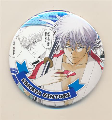 ②㊲ 銀魂 坂田銀時 コレクション缶バッジ HEROES ヒーローズ ②㊲