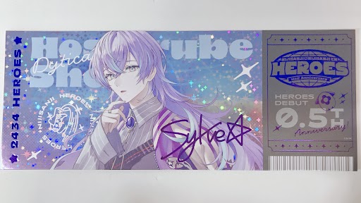 星導ショウ チェキ・にじフェス コレクションカード Dytica 星導ショウ