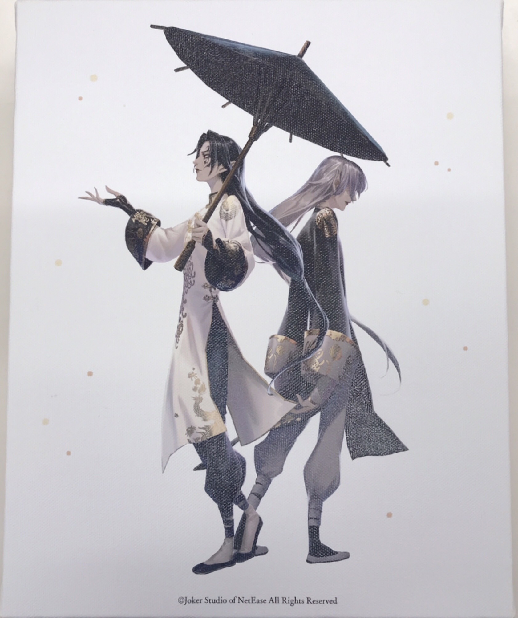 第五人格 IdentityV 白黒無常 キャンバスボード 第五人格 IdentityV