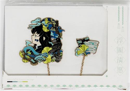 鬼滅の刃 浮図清願 ピンバッジ 鬼滅の刃 同人 浮図