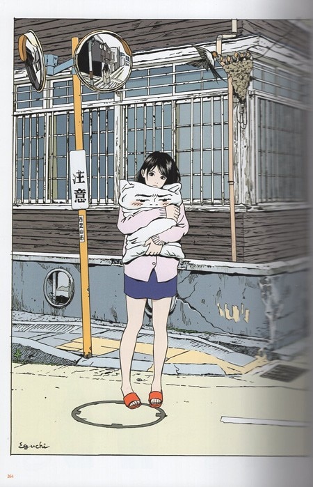 江口寿史『東京彼女』直筆サイン入り版画 ☆ 真作 江口寿史 『東京彼女