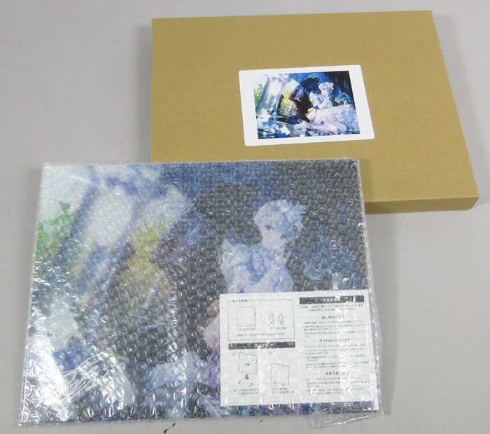 数量限定 直筆サイン入り】 藤ちょこ アクリルアート（クリア）「娯楽