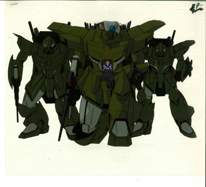 機動戦士Vガンダム MOBILE SUIT V GUNDAM セル画 06 富野由悠季・逢坂