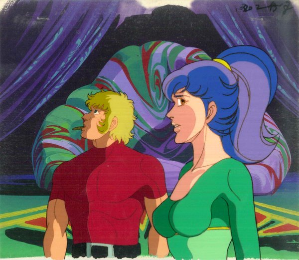 スペースコブラ アニメセル画 スペースコブラ コブラ/ゲストキャラ セル画