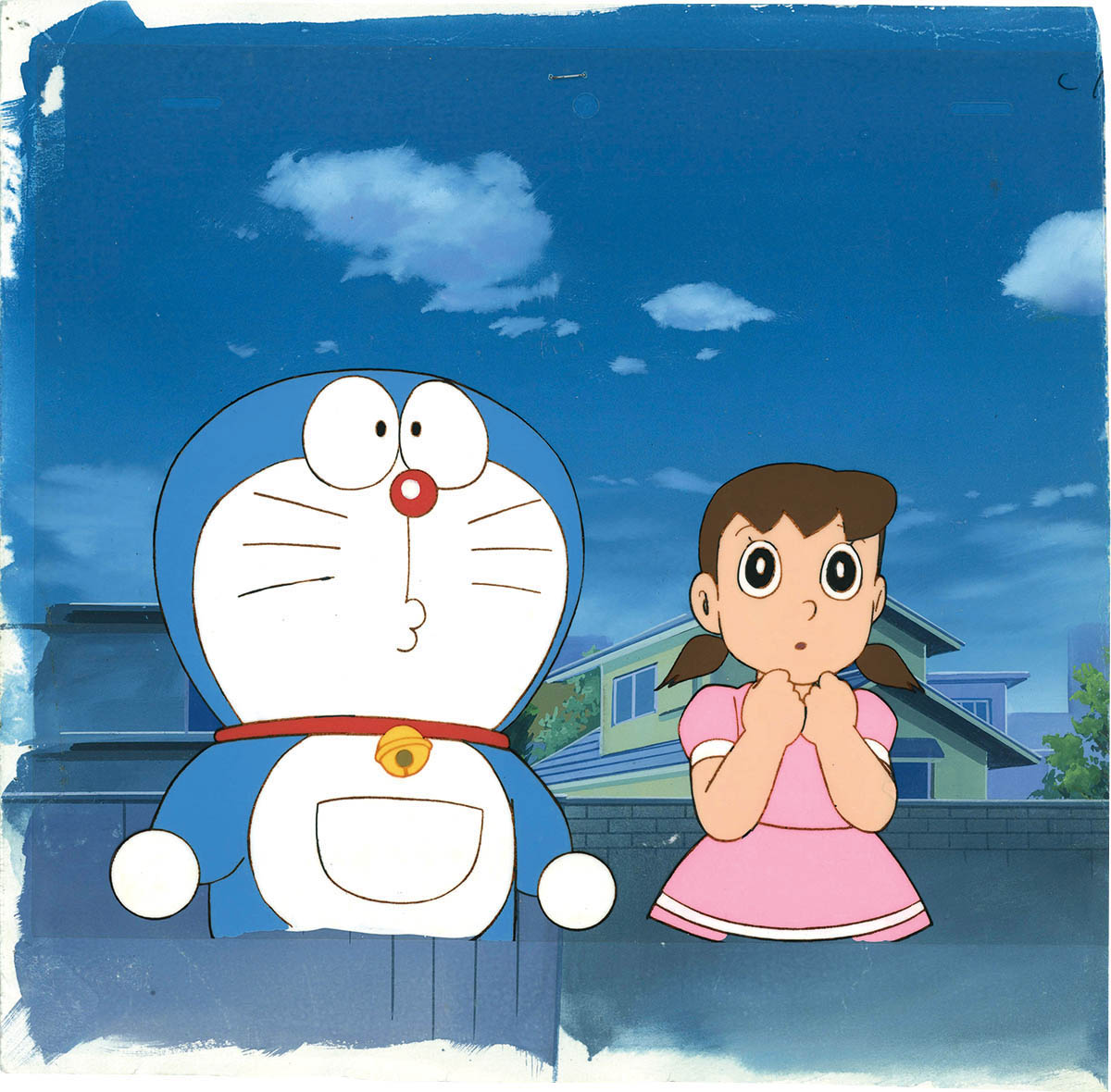 ヴィンテージ ドラえもん セル画 背景画付き ヴィンテージ