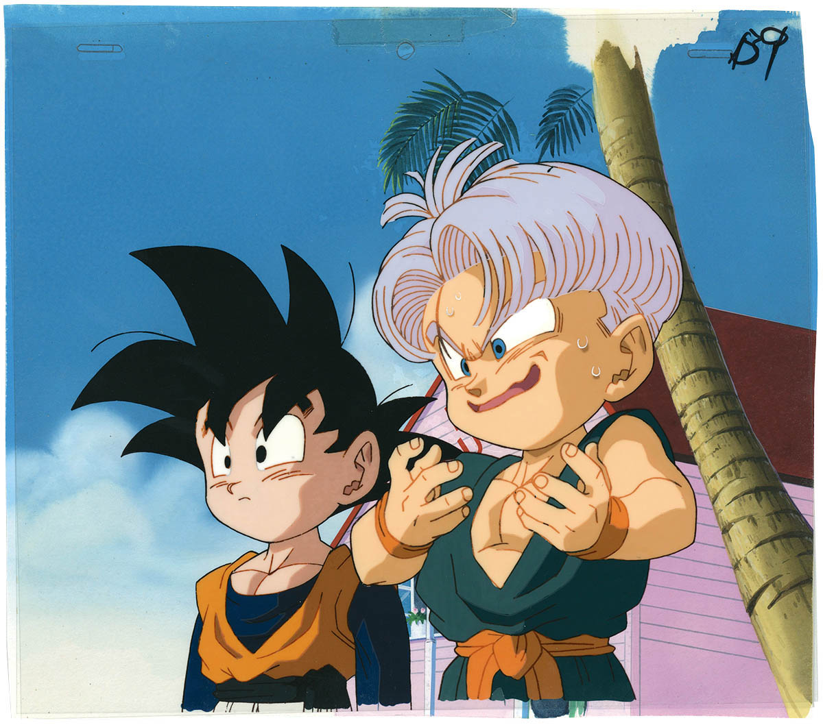 J*1様 ドラゴンボールZ 大判セル画 悟天 クリリン トランクス J*1様