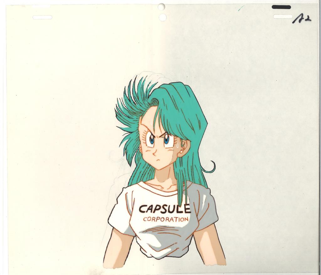 ドラゴンボールZ ブルマ セル画 動画