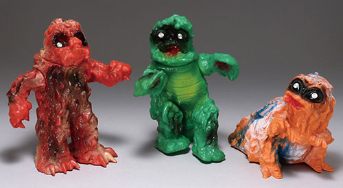 ヘドロ1号 ソフビ インディーズ Rampage Toys 公害怪獣 ヘドラ ヘドロ1