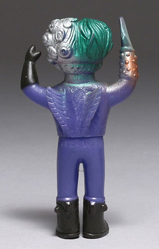 当時物 中嶋製作所 アストロミュー5 デビルバドー ソフビ 人形 レトロ