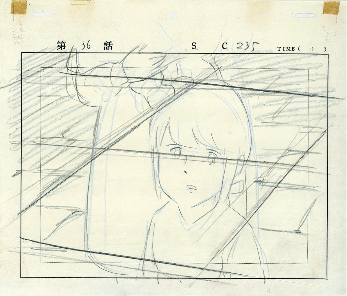 3273] 母をたずねて三千里 レイアウト / 直筆:宮崎駿