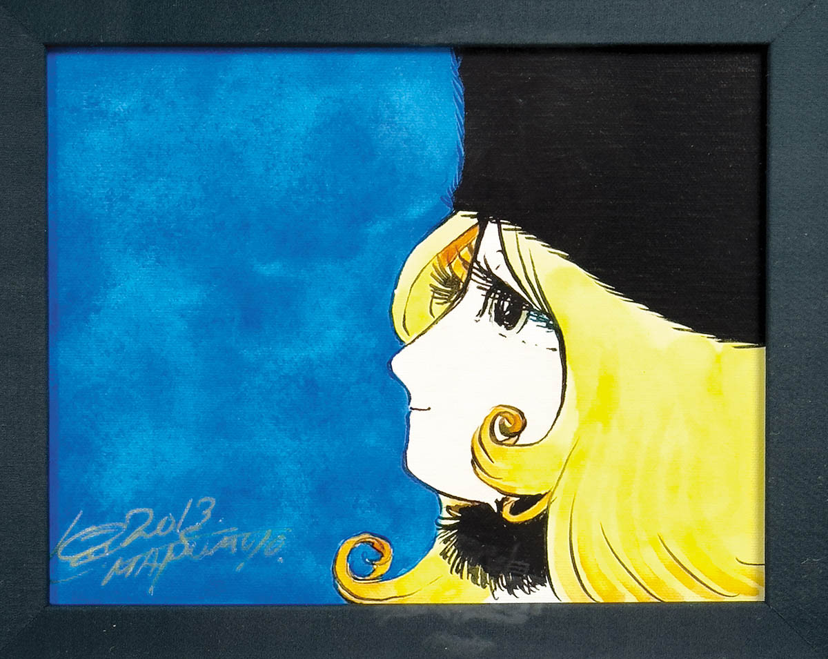 早い者勝ち 松本零士 直筆サイン入 銀河鉄道999 複製原画 ED100 早い者