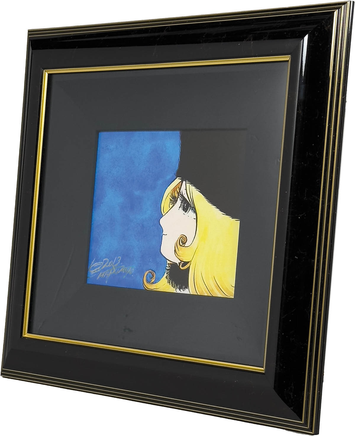 松本零士 直筆サイン入 銀河鉄道999 複製原画 直筆サイン入り】松本