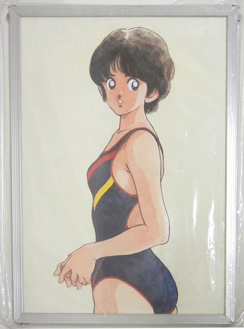 あだち充 カラー複製イラスト「ラフ」