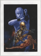 松本零士シルクスクリーン「古代進」 宇宙戦艦ヤマト