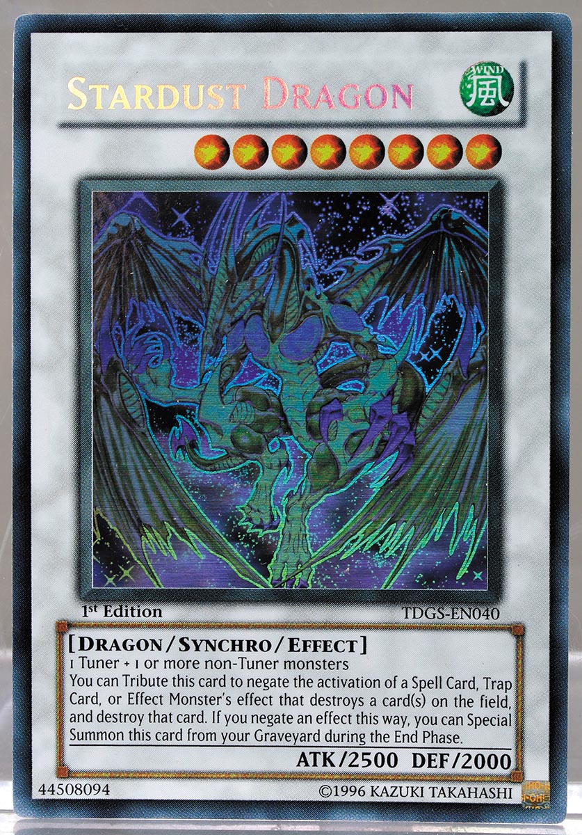 PSA10】 遊戯王 スターダスト・ドラゴン ホロ ホログラフィックレア