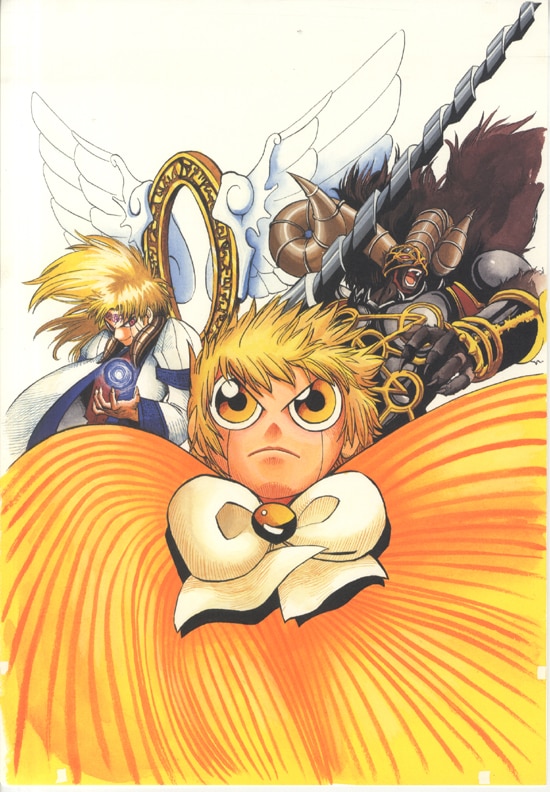 複製原画／「金色のガッシュ!!」集合 雷句誠原画展 金色のガッシュ