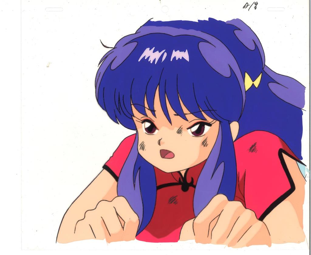 らんま セル画 シャンプー 背景付き らんま セル画 シャンプー 背景