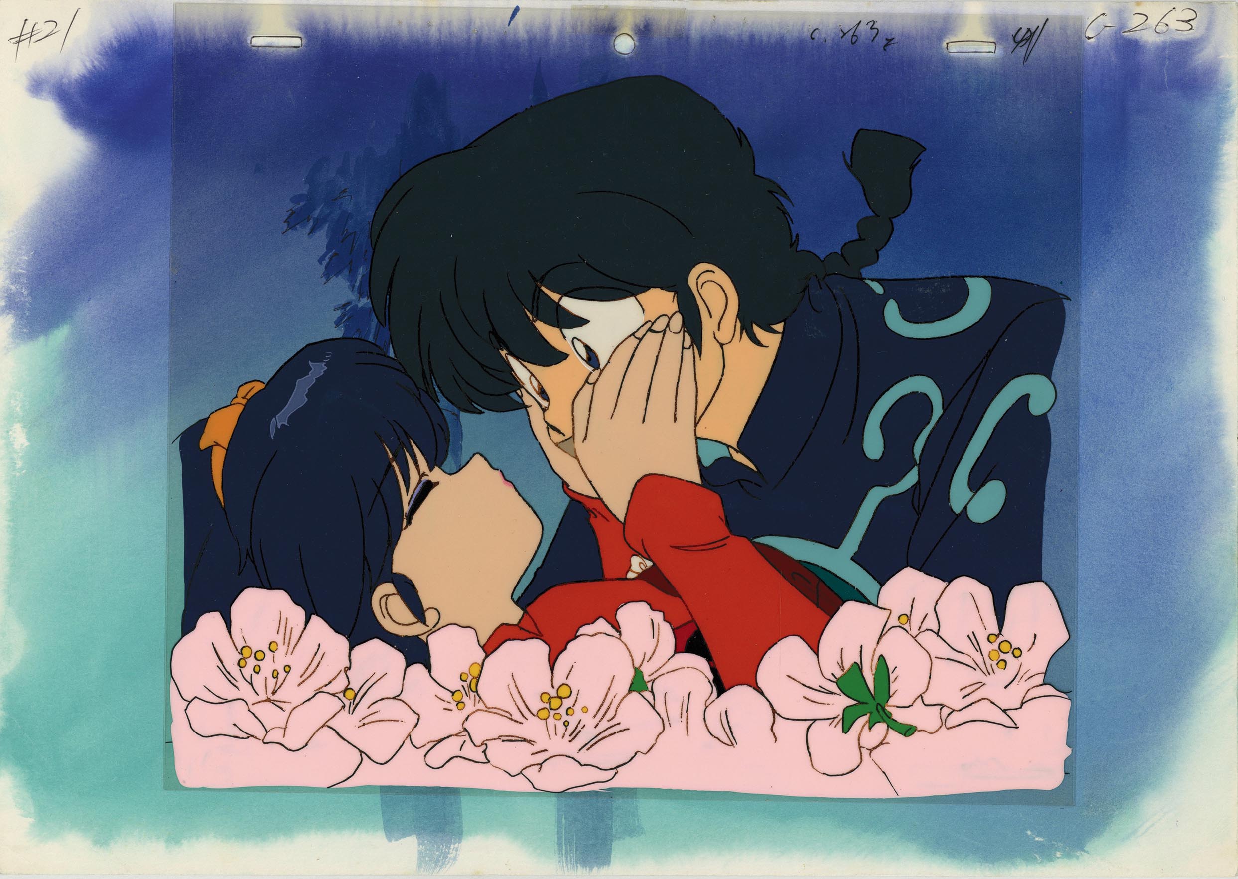 高橋留美子「らんま1/2」セル画＋動画 あかね シャンプー らんま1/2