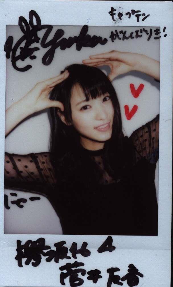 菅井友香 直筆サイン入りチェキ Amazon.co.jp: 抽選プレゼント 菅井