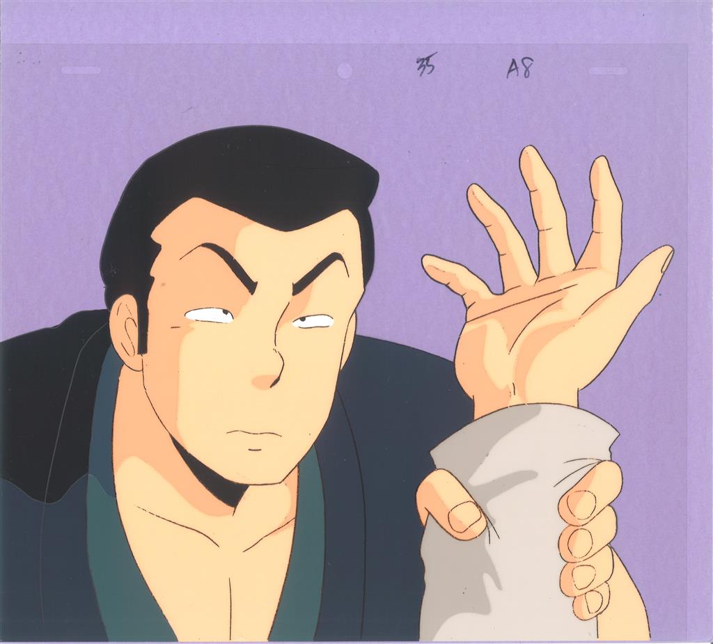 めぞん一刻五代裕作四谷セル画&原画？動画？セット めぞん一刻 五代