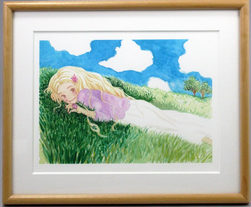 羽海野チカ直筆サイン＆シリアルナンバー入り「ハチミツとクローバー