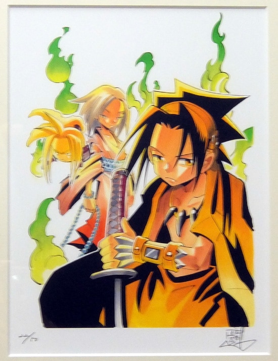 シャーマンキング 直筆サイン入複製原画 武井宏之 直筆サイン 複製原画