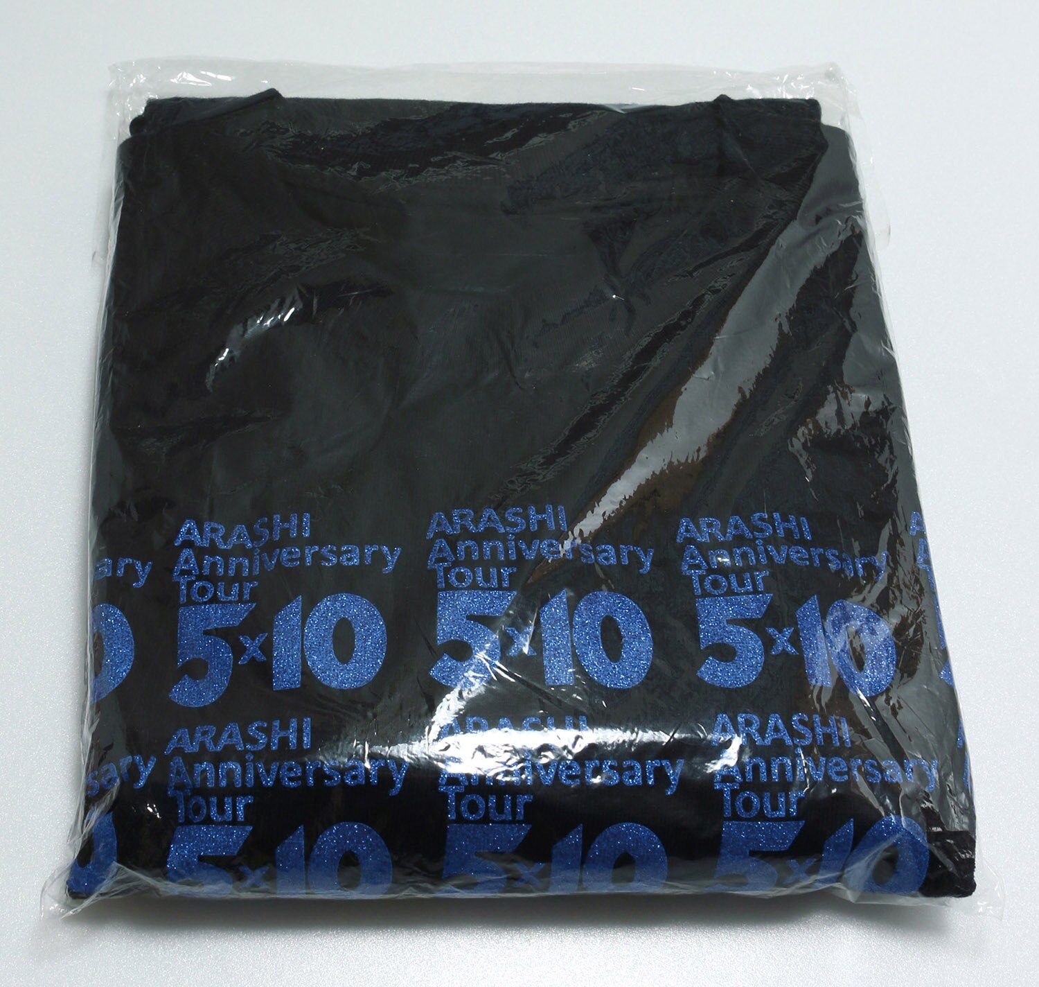 ARASHI Anniversary Tour 5×10 スタッフTシャツ *黒