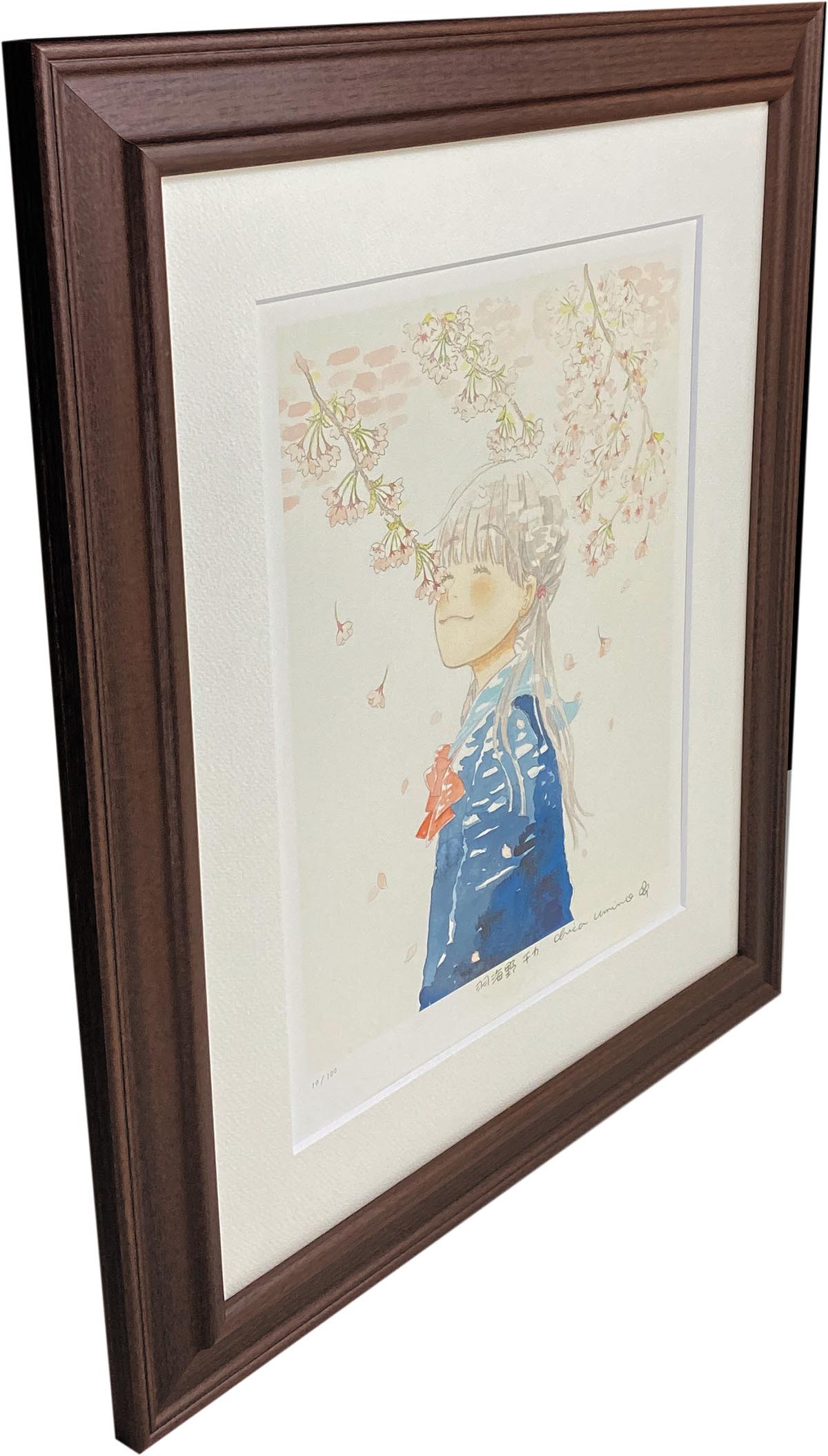 3月のライオン』複製原画 羽海野チカ先生 3083] 羽海野チカ 直筆サイン