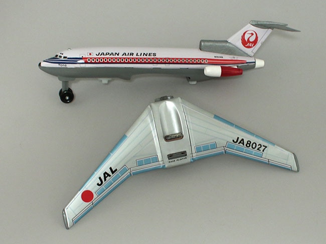 野村トーイTN当時物ブリキ日本航空ボーイング727奇跡の箱付大型38