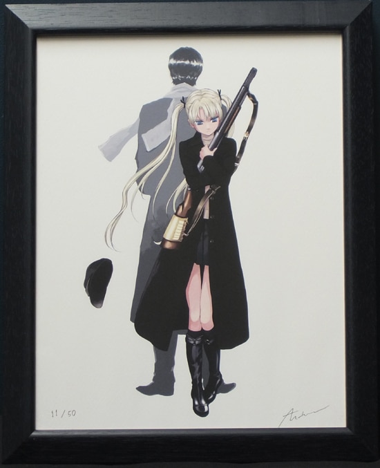ガンスリンガーガール 複製原画 5枚 相田裕 GUNSLINGER GIRL ガン