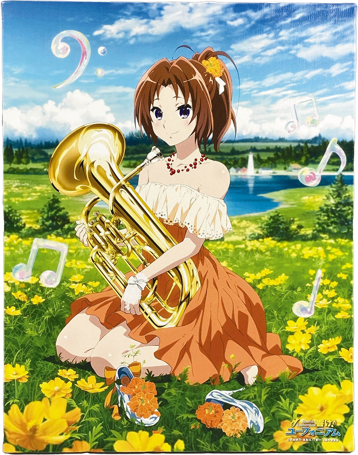 響けユーフォニアム中川夏紀キャンバスアート
