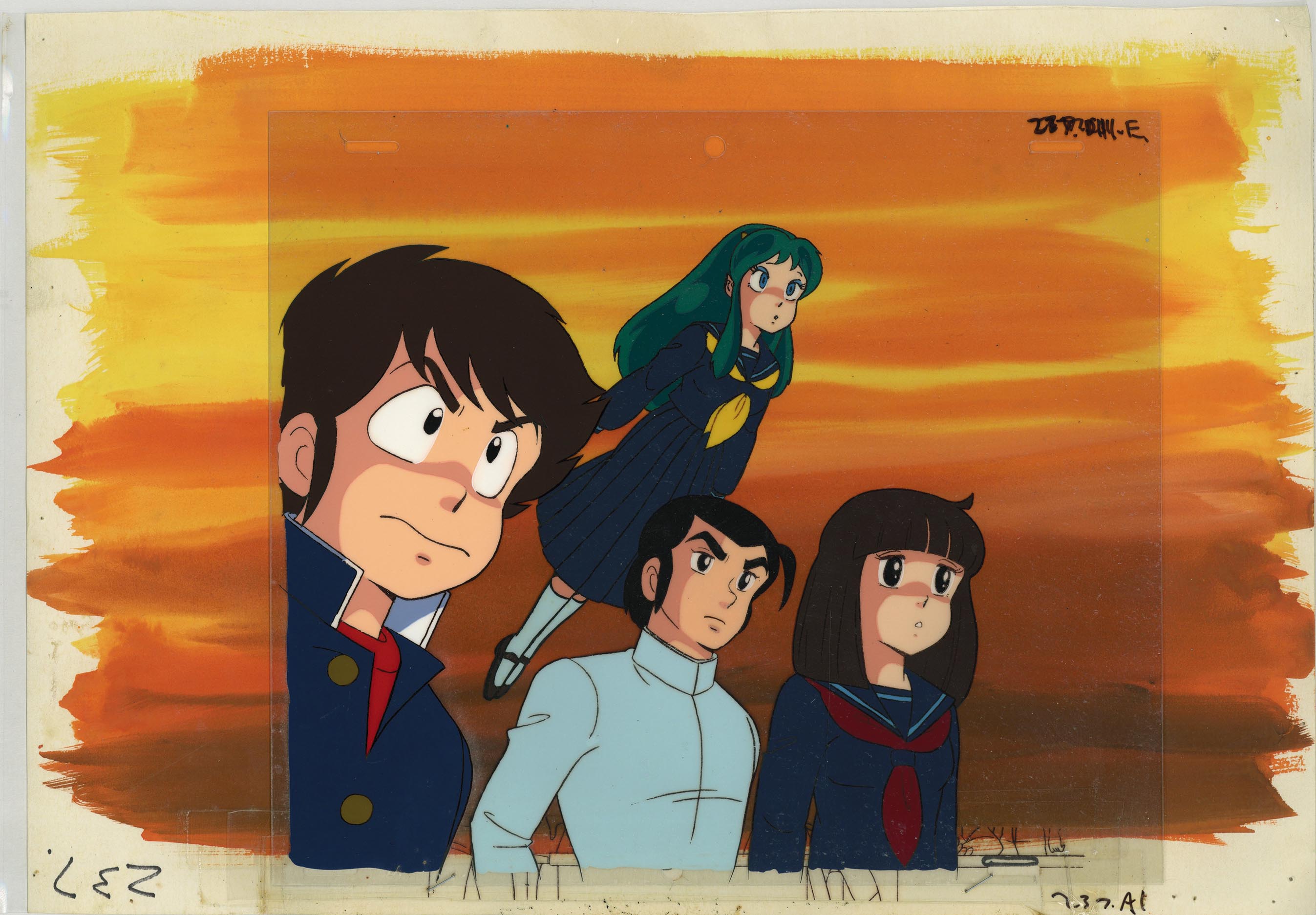 0515セ123/1□セル画□諸星あたる/ラム/うる星やつら【当時もの/