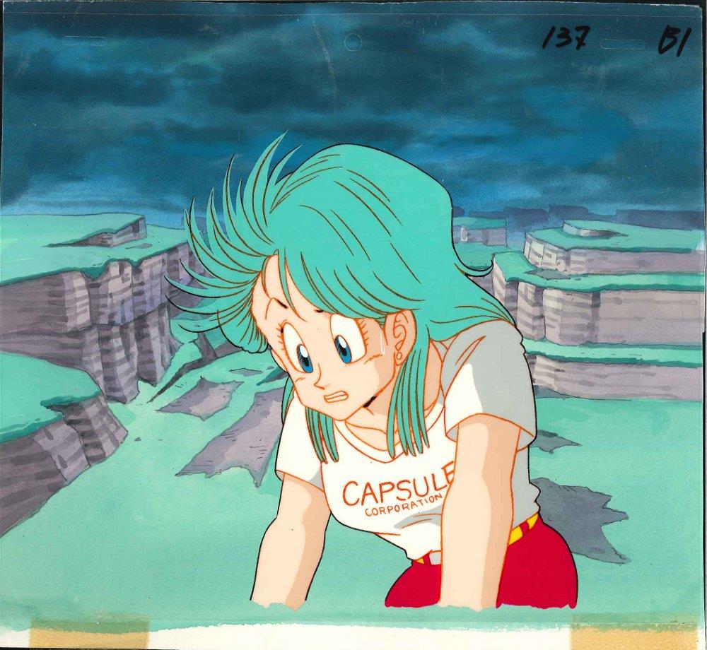 ドラゴンボールZ ブルマ セル画 動画 その② 激レア ドラゴンボール